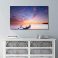 Made in Canada - Picture Perfect International 'Aquaholic' Photographic Print on Wrapped Canvas