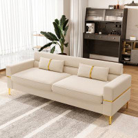 Mercer41 86.22"velvet Upholstered Sofa