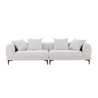 Latitude Run® 108.3'' Modern Sofa Couch 4-Seater Fabric Sofa For Livingroom Office