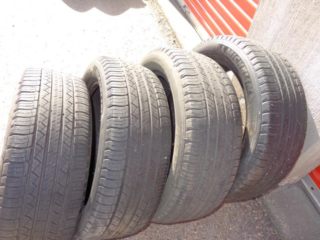 4 Michelin Latitude Tour HP All Season Tires * P235 55R19 101V  * $120.00 for 4 * M+S / All Season  Tires ( used tires ) in Tires & Rims in Edmonton Area - Image 2