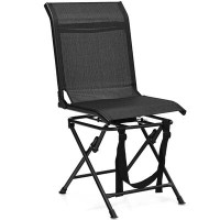 Arlmont & Co. Arlmont & Co. Folding 360° Silent Swivel Hunting Chair Blind Chair All-weather Outdoor