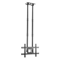 TV Ceiling Mount 37-80 inch tv Double Strength  height adjustable 3 Ft to 6 Ft  Tilting multiple view