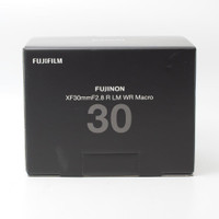 Fujifilm Fujinon XF-30mm f2.8 R LM WR  Macro xf-30mm  (ID - 1975)