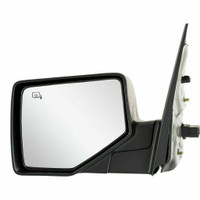 Mirror Driver Side Ford Explorer Sport Trac 2007-2010 Power Textured Heated Xlt/Xls With Puddle Lamp , FO1320270