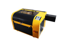 Used 110V 60W 4060 CO2 USB Laser Engraver Cutter Laser Cutting Engraving Machine Laser Tube #130163