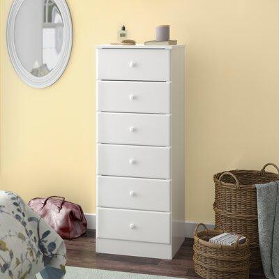 Made in Canada - Ebern Designs Astrid Simplistic 6 Drawer 20" W Lingerie Chest in Dressers & Wardrobes