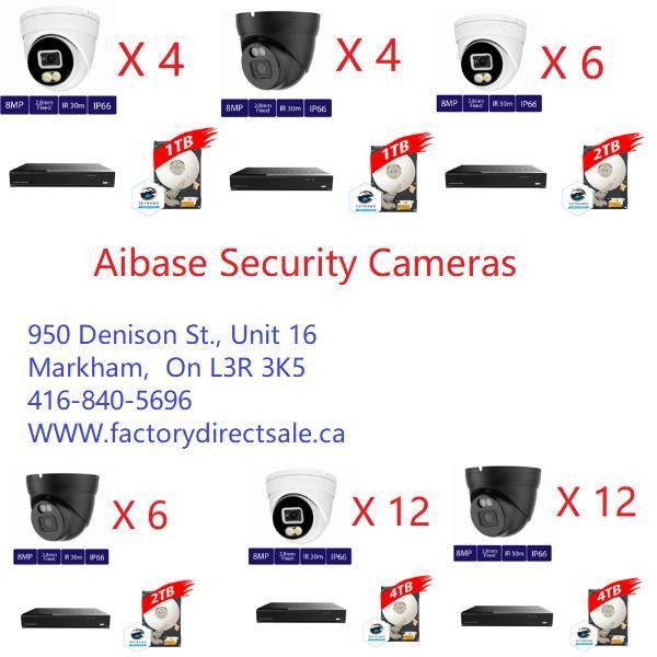 Monthly promo! Aibase 16 ch 5MP AI Full Color IP Kit: NVR-3216-16P-AI+4TB HDD+12pcs IP3135W-A-SI-28-AI in Security Systems - Image 3