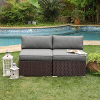Wrought Studio Gotthard Loveseat with Cushions