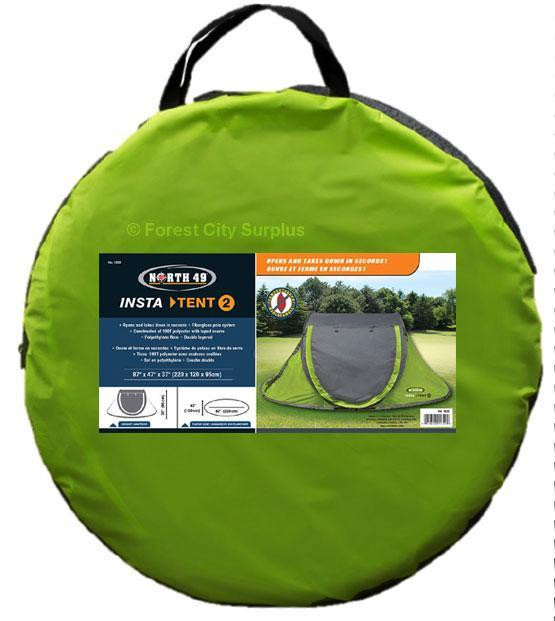 NEW NORTH49 INSTANT 2 PERSON POP UP TENT with Screen to Stop Nasty Insects! in Fishing, Camping & Outdoors - Image 4