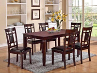 Introducing the NEW Dinning table with 6 chairs for $699 only. View other ads for more furniture Deals