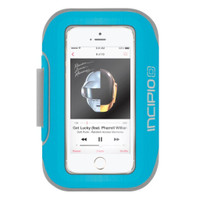 Incipio Armband for iPhone 5, 5S, 5C, and iPod touch 5G - Carrying Case - Retail Packaging - Blue