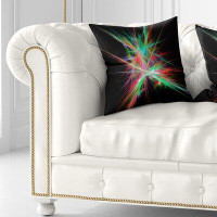 The Twillery Co. Abstract Spectrum of Light Pillow