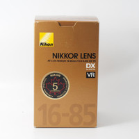 Nikkor AF-S DX 16-85mm  f/3.5-5.6G ED VR (ID: 1780)