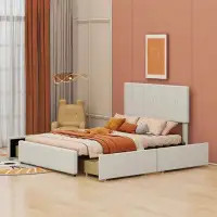 Latitude Run® Lilianna Full Size Upholstery Platform Bed