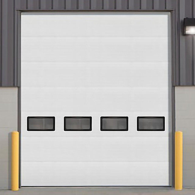 NEW 18 FT X 16 FT X 14 FT X 18 FT SHOP STORAGE FABRIC BUILDING GARAGE INSULATED OVERHEAD DOOR KIT 3111816 in Other Business & Industrial in Alberta