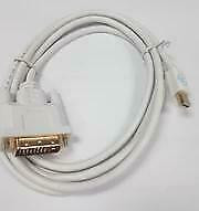 MINI DISPLAY PORT TO DVI-D 6 FEET CABLE - NEW $20