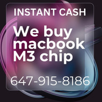 INSTANT CASH HARD TO BEAT THE PRICE WE BUY BRAND NEW -Macbook Air, Pro,M3,M2 , M1and  all apple products