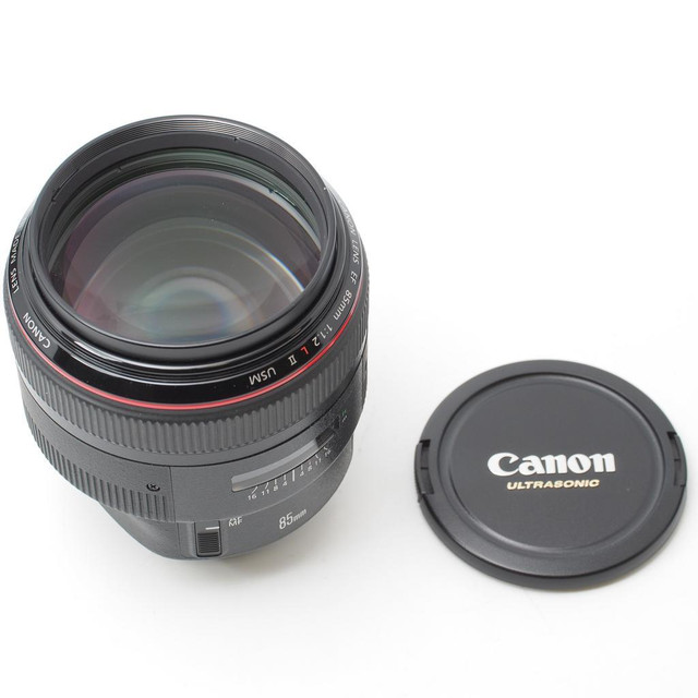 Canon EF 85mm f1.2 L II USM (ID - 1980) in Cameras & Camcorders - Image 3