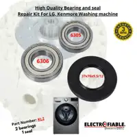 KL2 Bearing kit for LG washer repair