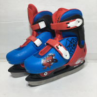 Marvel Kids Spiderman Ice Skates - Size Y12-2 - Pre-Owned - QCPNC2