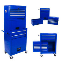 WFX Utility™ High Capacity Rolling Tool Chest With Wheels And Drawers, 6-drawer Tool Storage Cabinet