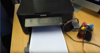 NEW Letter Size Epson Sublimation 4-color Printer Bundle, Mug & T-shirt Transfer