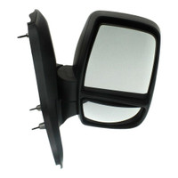 Mirror Passenger Side Ford Transit T-350Hd Cargo 2015-2019 Manual Textured With Short Arm With Low Roof , FO1321547