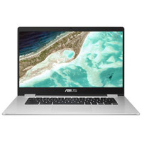 ASUS C523 15.6 Chromebook - Silver (Intel Celeron N3350/32GB eMMC/4GB RAM/Chrome OS)