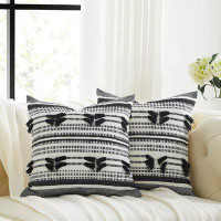 Dakota Fields Decorative Cushion Pillow Covers For Couch Square Pillow Case Living Room Bedroom