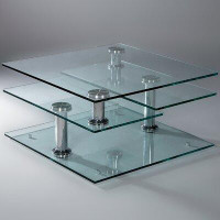 Orren Ellis Tauranac Extendable Floor Shelf Coffee Table with Storage