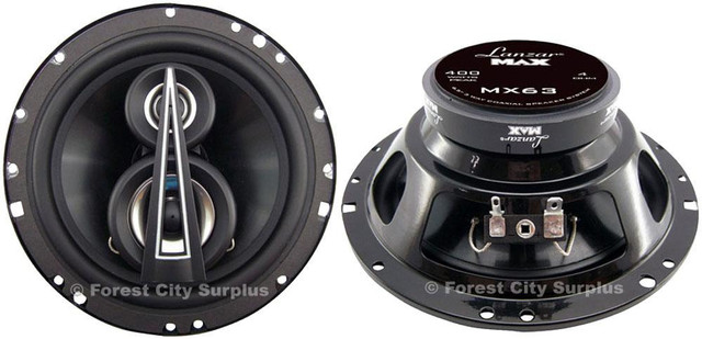 MX63 Lanzar® 6.5 Inch Car Speakers in Speakers