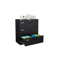 Inbox Zero Dianney 3 Drawer Lateral File Cabinet
