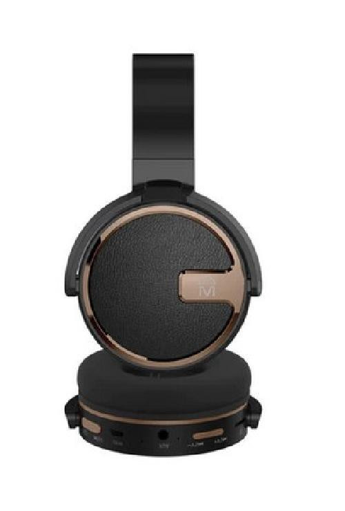 M XS5 Wireless Stereo Bluetooth Headphones - Black in Headphones - Image 3
