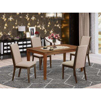 Wildon Home® Stathelle Solid Wood Dining Set