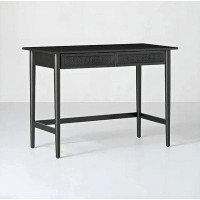 Hearth & Hand with Magnolia Wood & Cane Writing Desk Black - Hearth & Hand With Magnolia