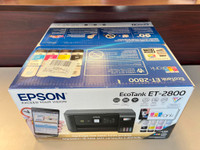 Epson EcoTank ET-2800 Wireless Color All-in-One Cartridge-Free Supertank Printer with Scan and Copy , $240.00