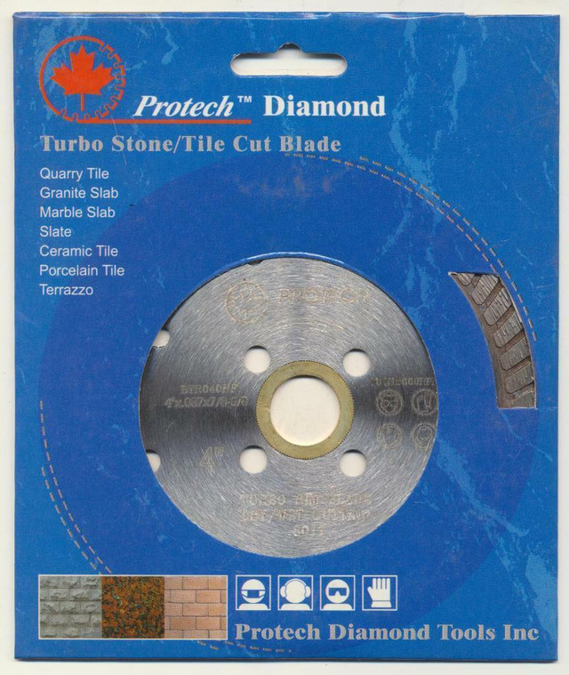 4 inch Stone Cut  Elite Diamond Blade Stone Blade for Cutting Concrete or Stone in Hand Tools - Image 3