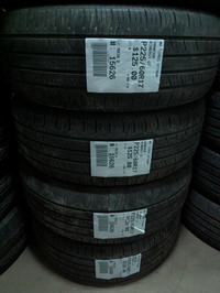 P225/60R17  225/60/17   HANKOOK KINERGY GT ( all season summer tires ) TAG # 15626