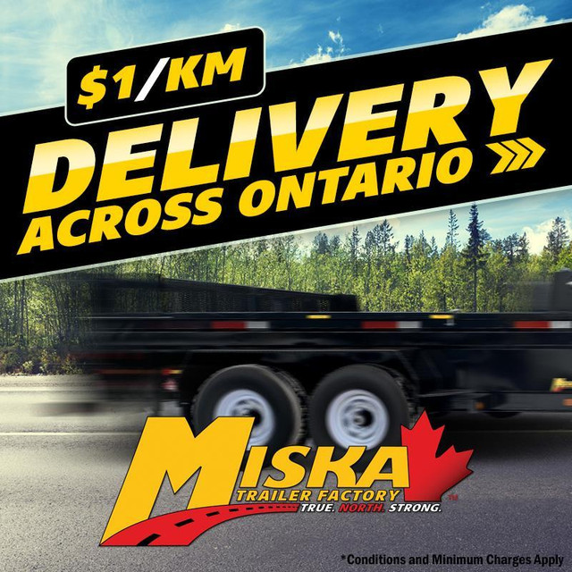 Miska Ultra Low Pro 7 Ton Dump Trailer in RV & Camper Parts & Accessories in Ontario - Image 2