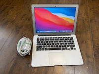 Used 2017 13 Macbook Air with Intel Core i5 Processor, 8GB RAM, Webcam and Wireless for Sale