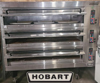 Hobart Adamatic 3 Deck Oven - electric