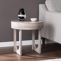 Union Rustic Hinely Sled End Table