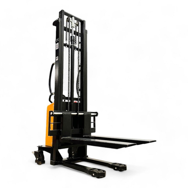 HOC EMS1035 SEMI ELECTRIC THIN LEG STACKER 1000 KG (2204 LBS) 138 CAPACITY + 3 YEAR WARRANTY + FREE SHIPPING in Power Tools