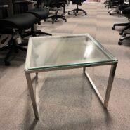 Glass Coffee Table – Silver in Desks in Belleville Area - Image 2