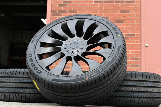 $1699 20 inch Rim Tire Tesla Model Y 255/40R20 Tire BLE Sensors Call/Text 289 654 7494 Model y Rims 7289 20 inch rim in Tires & Rims in Toronto (GTA) - Image 4