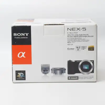 Sony Nex-5 camera w E16mm F2.8 (C - 861)