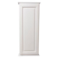 Timber Tree Cabinets Ashcrest On The Wall White Enamel Wood Cabinet 49.5 X 15.5W X 8D