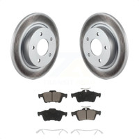 Rear Coated Disc Brake Rotors And Ceramic Pads Kit For Mazda 3 Sport KGC-101583