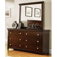 Darby Home Co Tussey 6 Drawer 58" Double Dresser