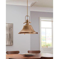 Darby Home Co Chiaramonte 1 - Light Single Bell Pendant - 84% Off